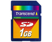 1GB SDメモリカード